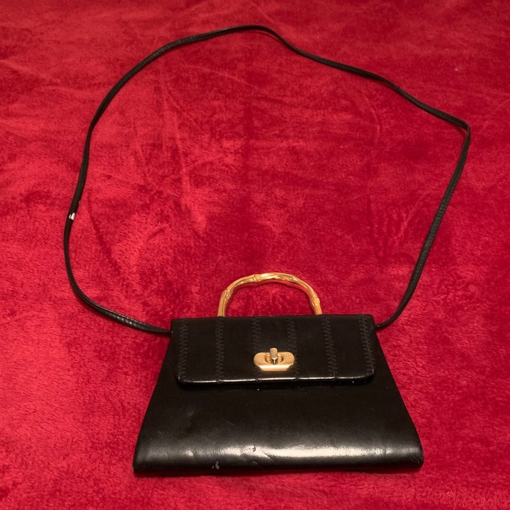 Black mini purse